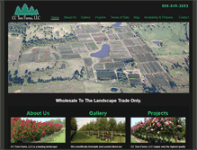 Tablet Screenshot of cctreefarms.net